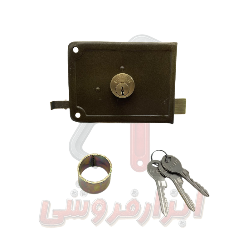 قفل حیاطی سپه کلید ساده