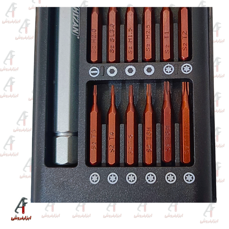 ست کیفیت عالی پیچ گوشتی موبایل